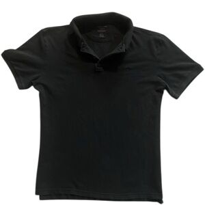 American Eagle Men’s Medium Gray Polo Shirt – Super Soft Standard Fit Casual